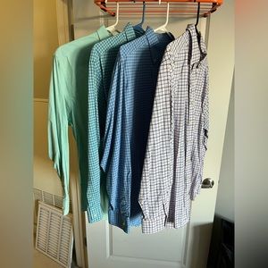 Vineyard Vines Performance Button Down Shirt Mens Large